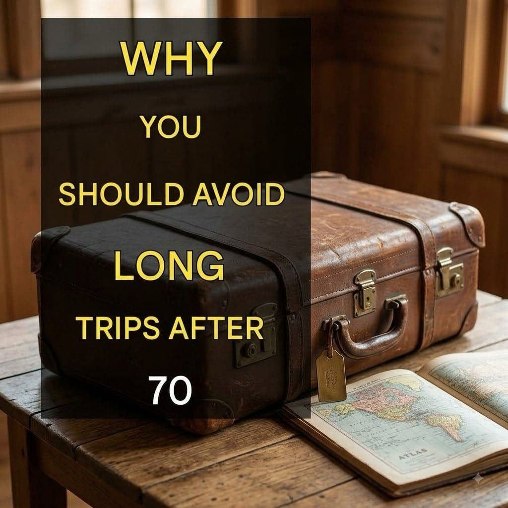 Why You Should Avoid Long Trips After 70: 6 Crucial Reasons Why Older Adults Should Rethink Travel!