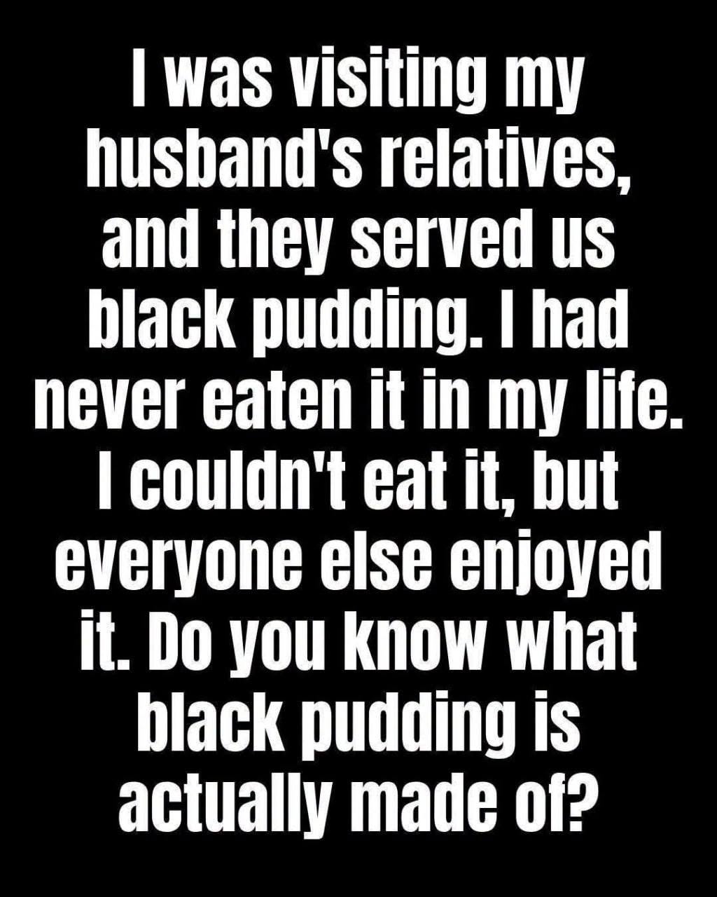 What is Black Pudding Actually Made of?